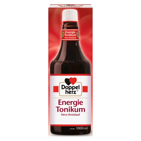 Abbildung der Produktverpackung Doppelherz aktiv Energie Tonikum Herz-Kreislauf Frontansicht